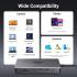 UGREEN 11 in 1 Laptop Docking Station USB C Dock Dual HDMI 4K@60Hz Single 8K@30Hz 10Gbps Data Port 100W PD Gigabit Ethernet, SD/TF Card Reader Compatible for Thinkpad, Zenbook and more